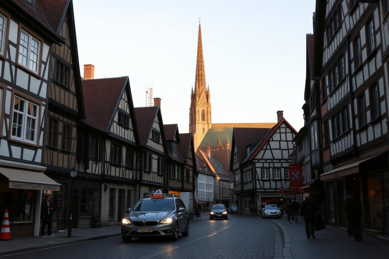 Taxi von Ulmer City Taxi 24/7 unterwegs in Ulm